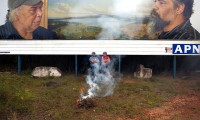 Smoking ceremony Appropriated Circumstances 2012, Waterfall NSW