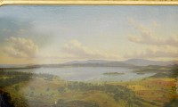 'Roy takes a breather after showing Kelton the best fishing spots' (12x3.4 metres) Appropriated Circumstance 2012
