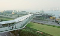 PFC08 Pedestrian bridge, Hong Kong, printed 2011, 1100 x 1100 mm archival digital print, ed 10