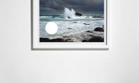 Holey #2 2003, C-Type digital photographs, aluminium, cast vinyl, wood, unique work