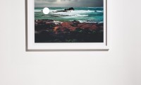 Holey #3 2003, C-Type digital photographs, aluminium, cast vinyl, wood, unique work