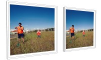 Roadside, 1999, digital mock-up of diptych