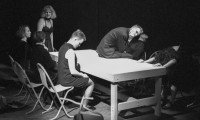 Stolen Time 1986, performance, table scene